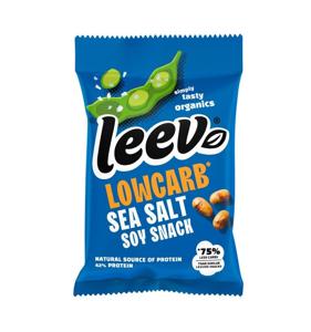 Bio lowcarb snack soyabonen met zeezout