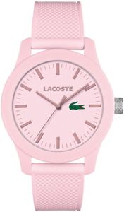 Lacoste horlogeband 2010773 / LC-79-1-47-2569 Rubber Roze 21mm
