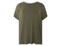 esmara Dames T-shirt - plus size (Olijfgroen, 3XL (56/58))