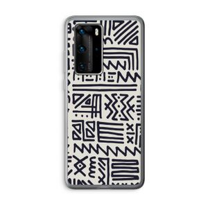 Marrakech print: Huawei P40 Pro Transparant Hoesje