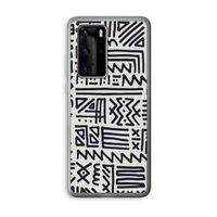 Marrakech print: Huawei P40 Pro Transparant Hoesje