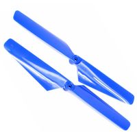 Rotor blade set, blue (2)/ 1.6x5mm BCS (2) - thumbnail