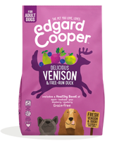 Edgard & Cooper Hond hert & eend 2,5kg