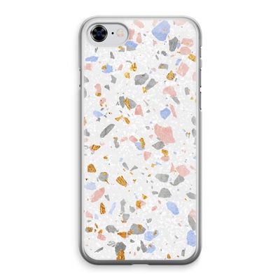 Terrazzo N°8: iPhone 8 Transparant Hoesje