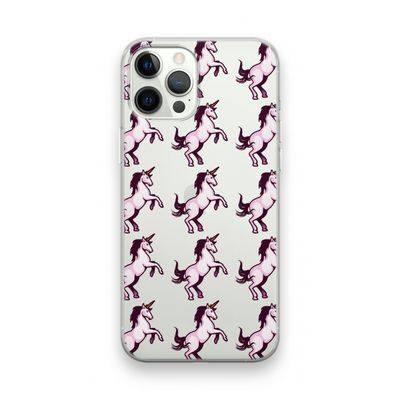 Musketon Unicorn: iPhone 12 Pro Transparant Hoesje