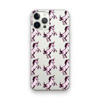 Musketon Unicorn: iPhone 12 Pro Transparant Hoesje