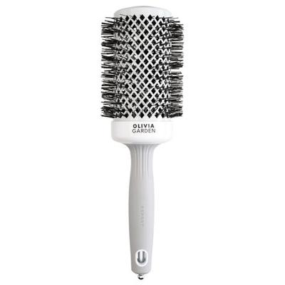 Olivia Garden Expert Blowout Borstel Blowout Shine Brush White&Grey Ø55mm