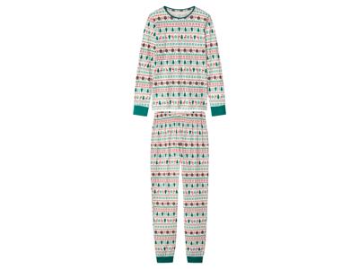 esmara Dames kerstpyjama (Wit, L (44/46))