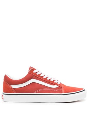 Vans baskets Old Skool à patch logo - Rouge