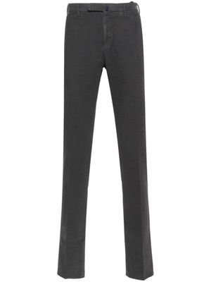 Incotex pantalon chino à coupe droite - Gris