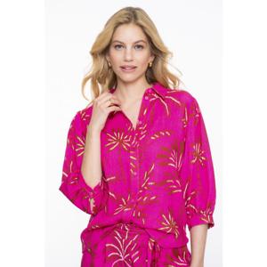 Geisha - Roze | unisex | Blouse | Roze | 3XL | regular | Kamst mode