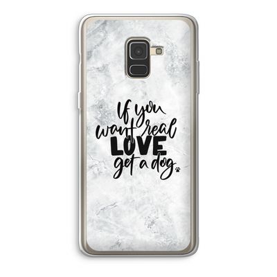 Partner in crime: Samsung Galaxy A8 (2018) Transparant Hoesje