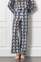Marilon graphic trousers - multi color - 13095