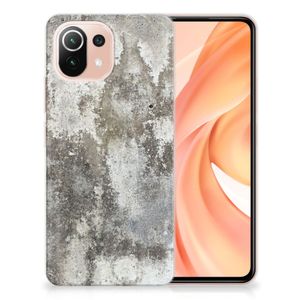 Xiaomi Mi 11 Lite | 11 Lite 5G NE TPU Siliconen Hoesje Beton Print