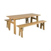 Zuiver Avenue tuinset Natural Zuiver Avenue tuinset Natural