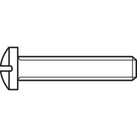 TOOLCRAFT 815357 Lenskopschroeven M3 10 mm Kruiskop Phillips DIN 7985 Staal Galvanisch verzinkt 100 stuk(s)