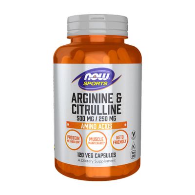 Arginine & Citrulline 120v-caps