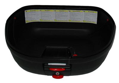 GIVI E350/E340/E370 Onderschaal, & deksel voor koffers op de moto, Zwart Z350FNM