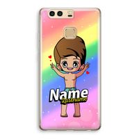 Chibi Maker man: Huawei P9 Transparant Hoesje
