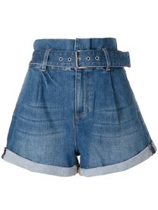 alice + olivia short Rosemary en jean - Bleu