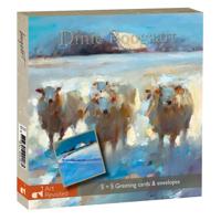 Dinie Boogaart Kerstkaarten 2x 5 Stuks