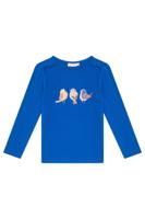 Someone Meisjes t-shirt LS - Donker kobalt blauw