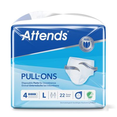 Attends Pull-On 4L 22 Stuks
