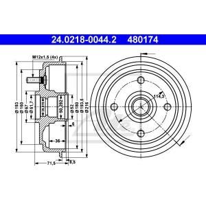 Ate Remtrommel 24.0218-0044.2