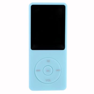 Mode draagbare LCD-scherm FM radio video games film MP3 MP4 speler mini Walkman geheugencapaciteit: 4GB (licht blauw)
