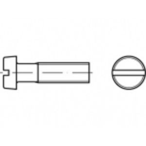 TOOLCRAFT TO-5359335 Cilinderschroeven M4 22 mm Sleuf RVS A4 200 stuk(s)