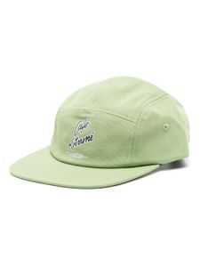 CAFÉ KITSUNÉ casquette en coton à logo imprimé - Vert