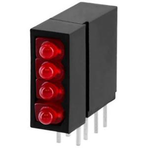 Vossloh Schwabe WU-1841 LED-module Rood 1.8 mm 32 mcd Bulk