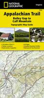 Wandelgids 1504 Topographic Map Guide Appalachian Trail - Bailey Gap to Calf Mountain | National Geographic