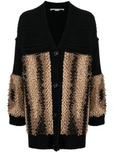 Stella McCartney cardigan en maille à col v - Noir