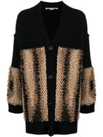 Stella McCartney cardigan en maille à col v - Noir