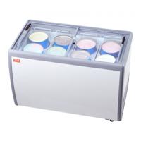 VEVOR 370L commerciële ijsvitrine Gelato Dip vriezer ijsvitrine