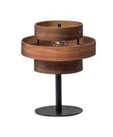 Tafellamp Walnut 5 rings