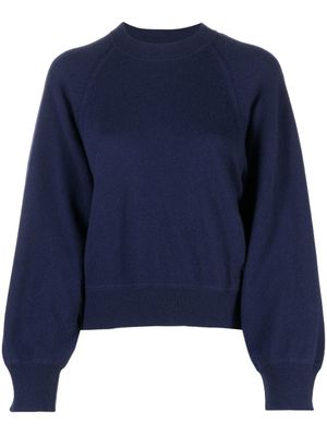 LouLou de Saison pull en maille à col rond - Bleu
