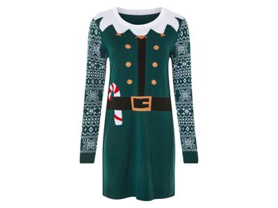 esmara Dames kerstjurk (M (40/42), Groen)