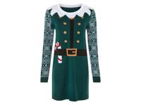 esmara Dames kerstjurk (S (36/38), Groen)