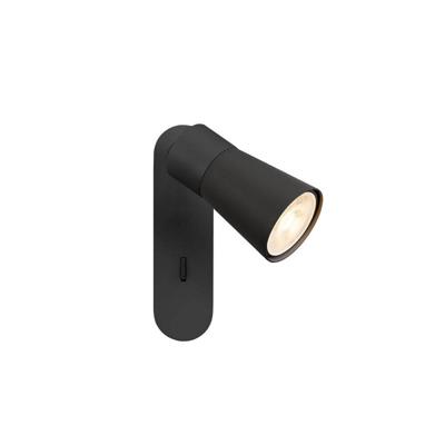 SLV SpotPuri 2.0 Cone zwart enkel schakelaar - 1008300