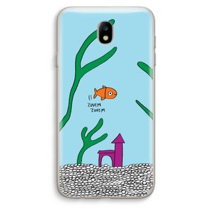 Aquarium: Samsung Galaxy J7 (2017) Transparant Hoesje