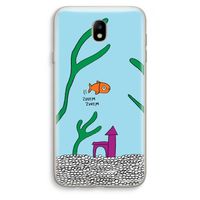 Aquarium: Samsung Galaxy J7 (2017) Transparant Hoesje