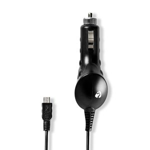 Nedis Autolader | 1x 1.0 A | Micro-USB | 1 m | 5 W | 1 stuks - CCHAU100ABK CCHAU100ABK