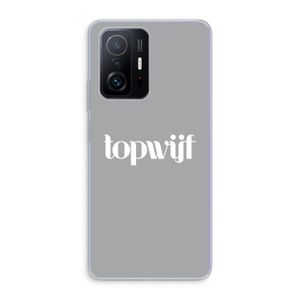 Topwijf Grijs Wit: Xiaomi 11T Transparant Hoesje