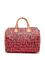 Louis Vuitton Pre-Owned sac à main Speedy 30 à imprimé graffiti (2009) - Rose