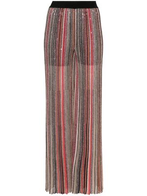 Missoni pantalon évasé à sequins - Noir