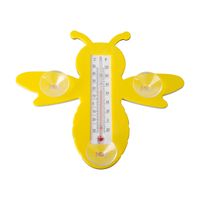 Esschert Design 8714982046940 insteekthermometer Vloeibare omgevingsthermometer Binnen Zwart, Geel - thumbnail