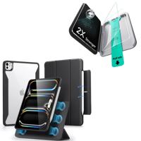 iPad Pro 13ʺ (2025) Rebound Case and Screen Protector Bundle - Black