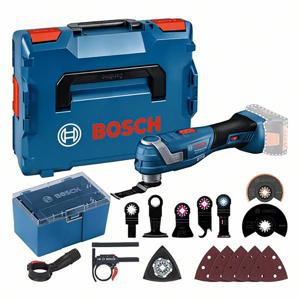 Bosch Professional GOP 18V-34 06018G2002 Multifunctioneel accugereedschap Zonder accu, Zonder lader, Incl. accessoires, Incl. koffer